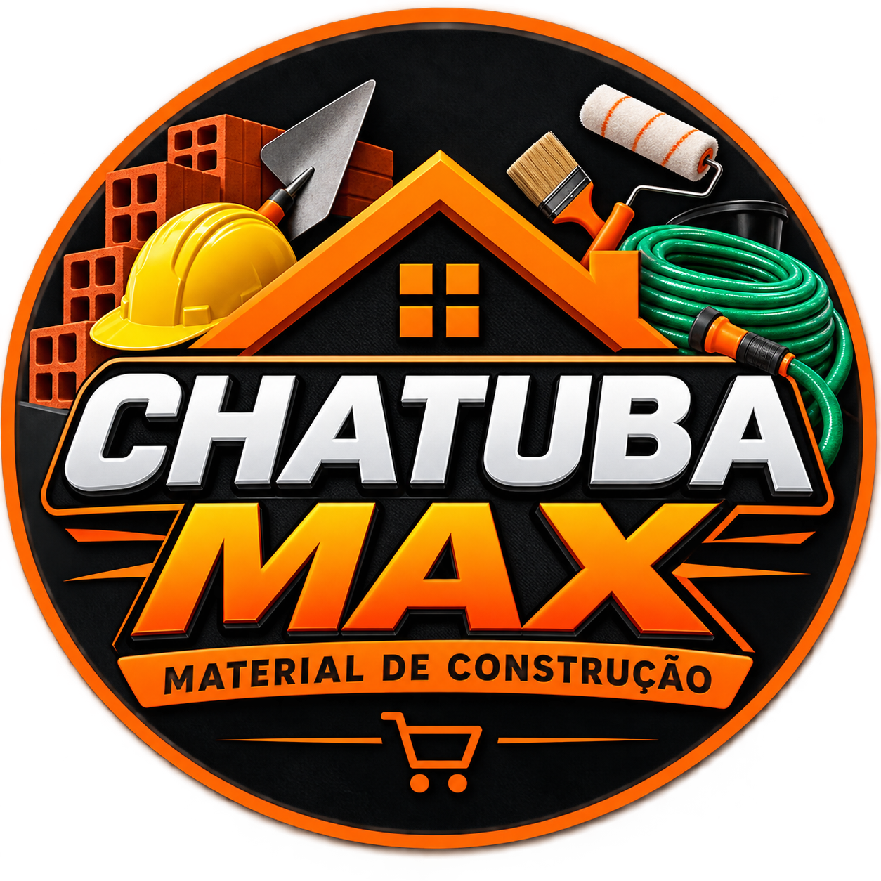 Logo ChatubaMax Material de Construção